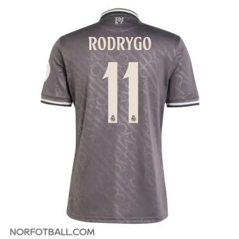 Billige Fotballdrakt Real Madrid Rodrygo Goes #11 Replika Tredjedrakt 2024-25 Kortermet